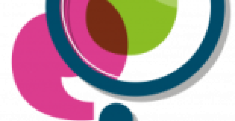 Magnifying glass over healthwatch speech marks